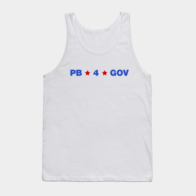 PB 4 GOV - Mr Peanut Butter For Governor Tank Top by KThad